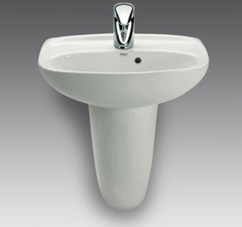 ROCA C2369 LAURA WALL HUNG 2TH BASIN 450 x 340mm