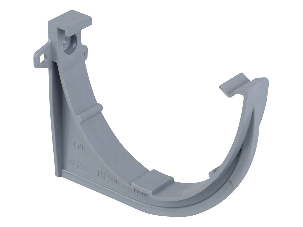 OSMADEEPLINE 9T919 PVCU GUTTER SUPPORT BRACKET 113mm 9T919G GREY