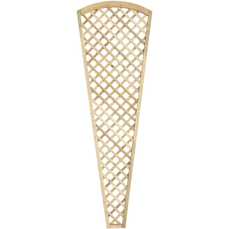 GRANGE ALDFAN ALDERLEY FAN TRELLIS 0.6 x 1.8m GREEN