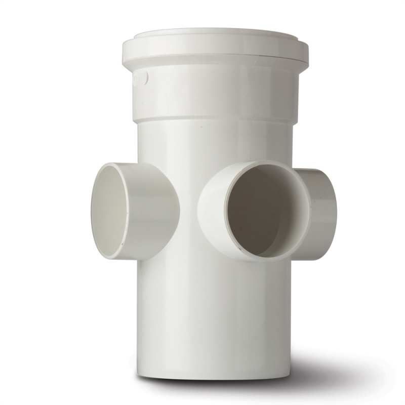 POLYPIPE SOIL BOSSPIPE 110mm SJ454 SJ454W WHITE
