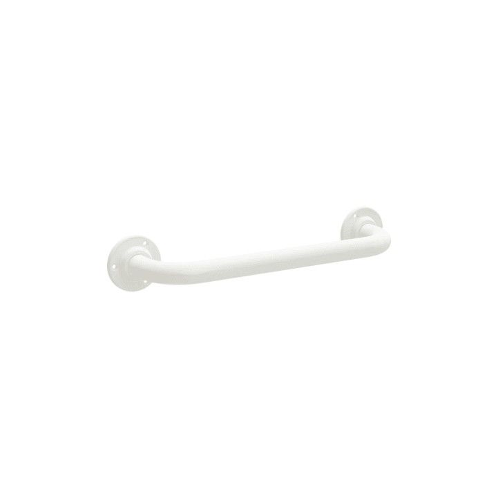 BATHEX M003637 STAINLESS STEEL GRAB RAIL 35 x 450mm WHITE