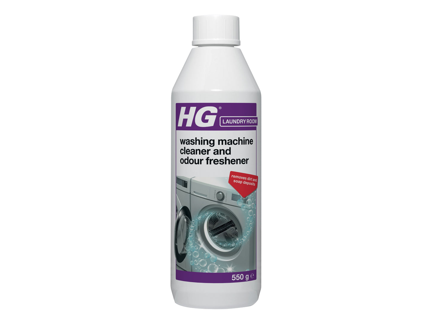 HG 657055106 WASHING MACHINE CLEANER & ODOUR FRESHENER 550g