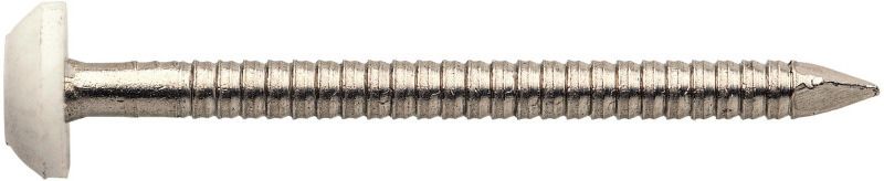 UNIFIX WHITE POLYTOP PINS 65mm 100 CLAM POLY065WH