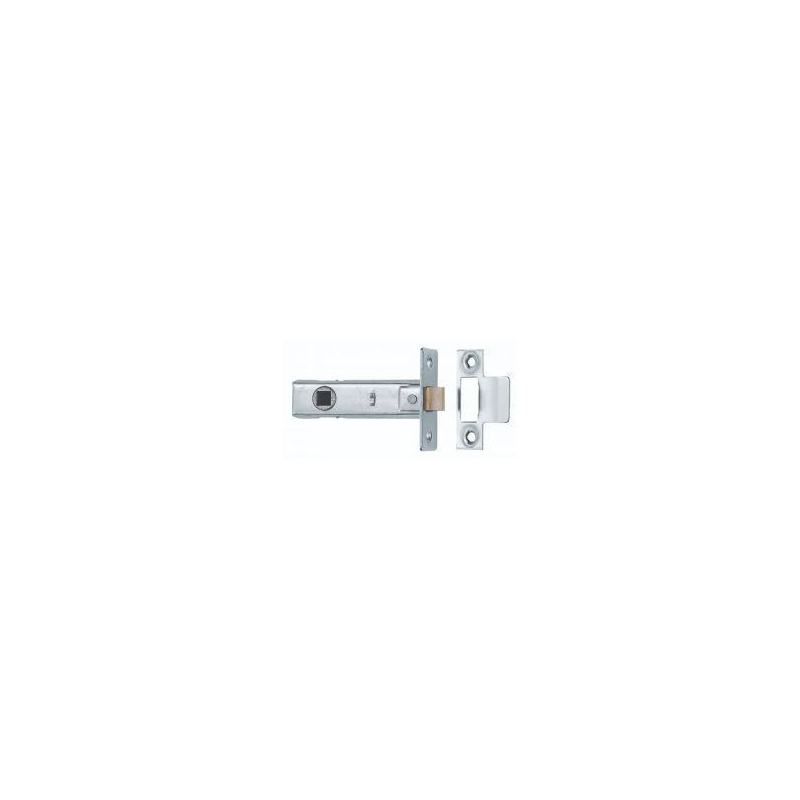 TUBULAR MORTICE LATCH 64mm LOOSE NICKEL TL2