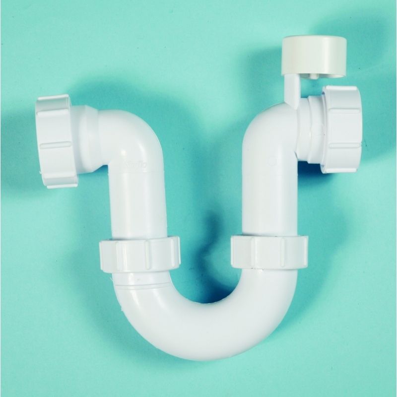 POLYPIPE RUNNING TRAP 32 x 75mm SEAL ANTI-SYPHON RT176PV