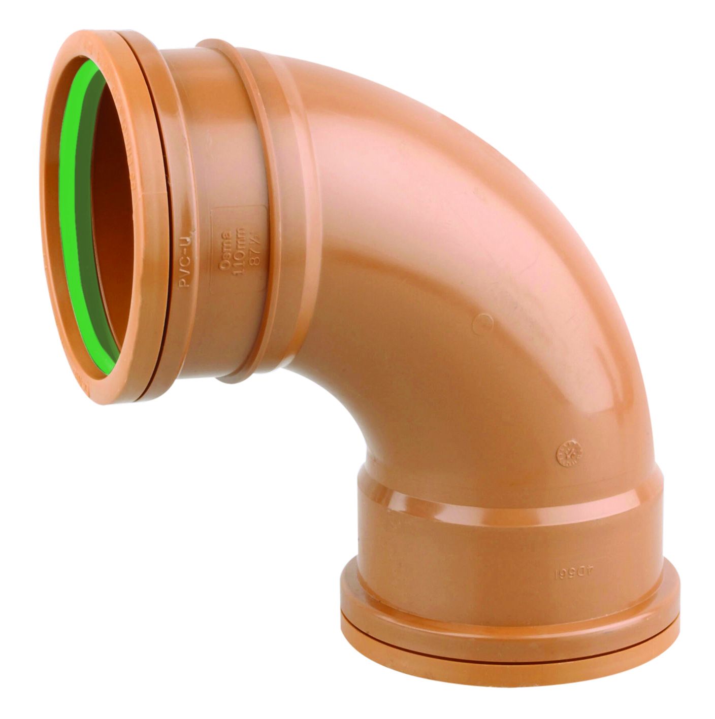 OSMAD 160mm D/S SHORT RAD BEND 87.5deg 6D561