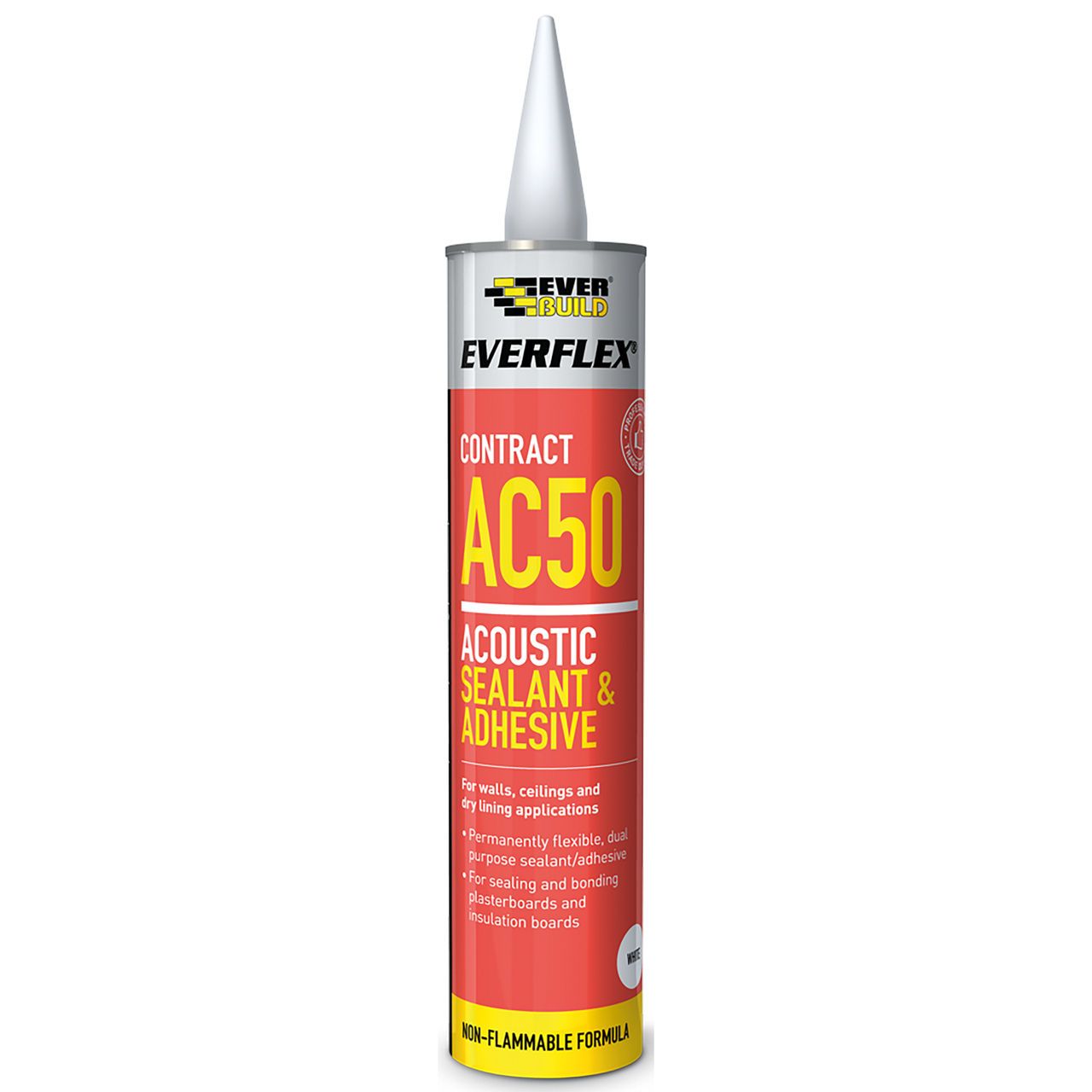 Everbuild AC50 Acoustic Sealant & Adhesive Tube AC50900