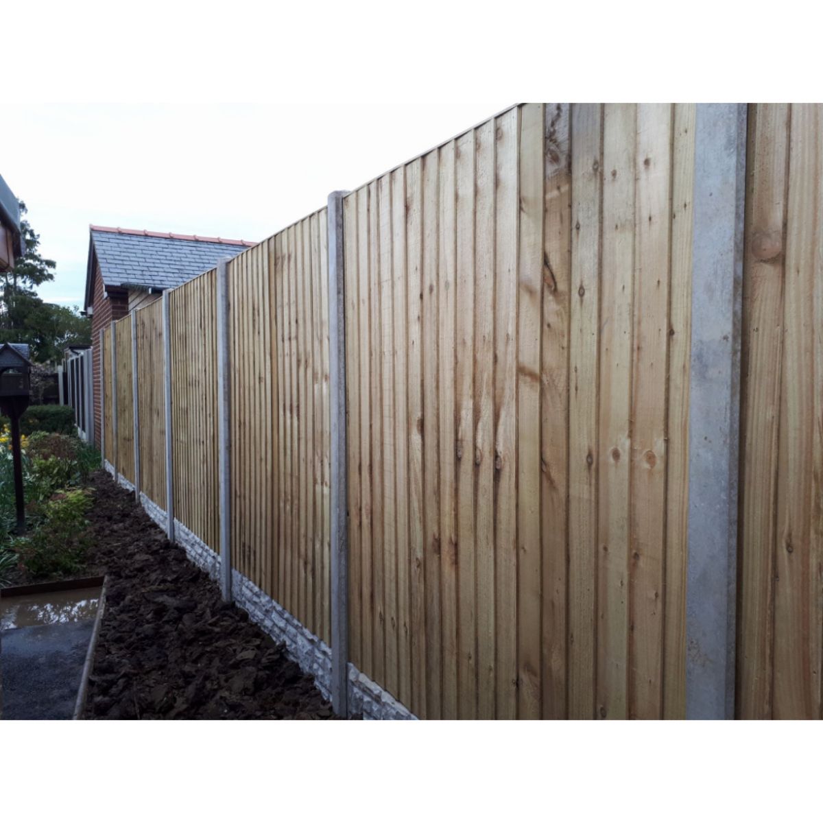 DENBIGH TIMBER TANALISED VERTICAL BOARD BALA GATE 1000mm x 1800mm HGVBGATEPTG