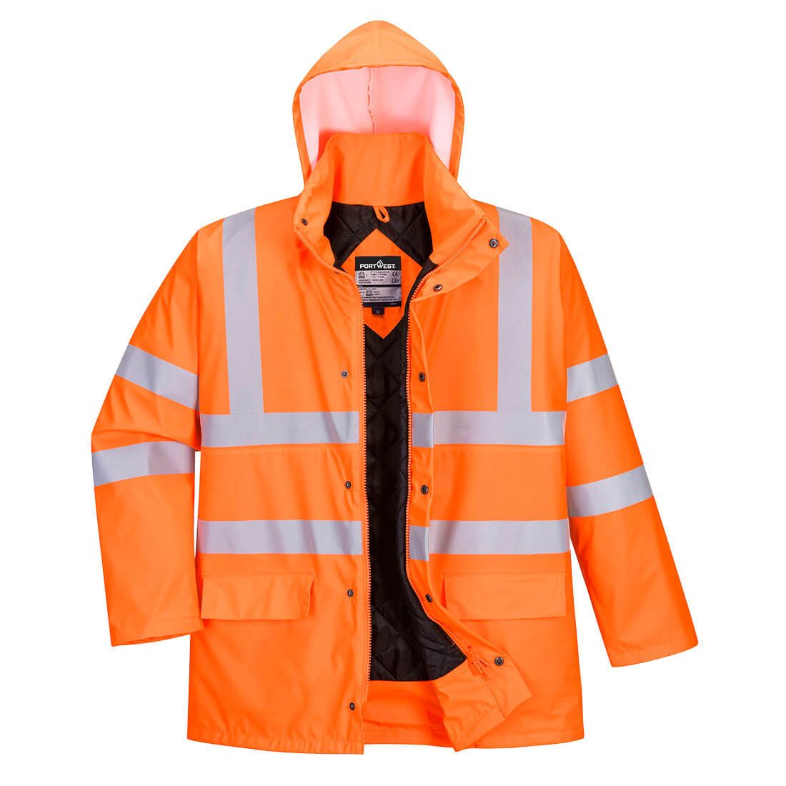 Sealtex Ultra Hi-Vis Winter Jacket , M, R, Orange