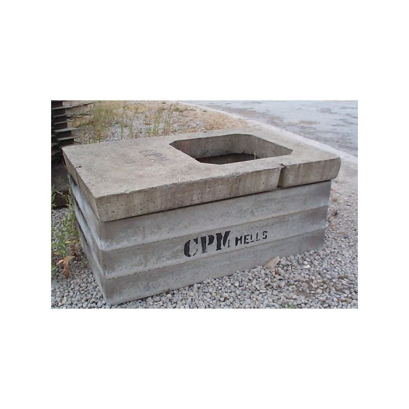 CPM CONCRETE HOUSE INSPECTION CHAMBER 1200 x 750 x 150mm (115kg) 28200 H127515B