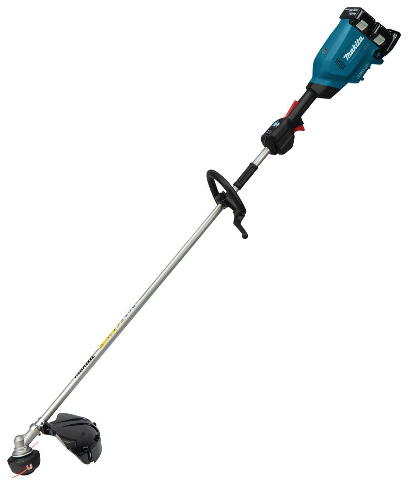 MAKITA DUR369LPT2 36v TWIN 18v BRUSHLESS LINE TRIMMER 2 x 5.0ah & DC18RD DOUBLE CHARGER