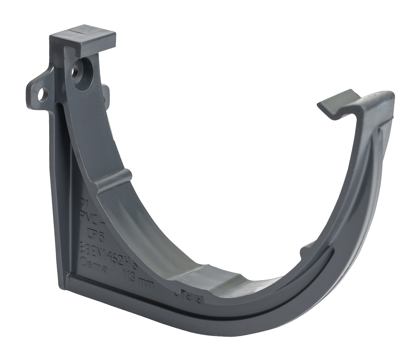 OSMA DEEPLINE 113mm GUTTER SUPPORT BRACKET ANTHRACITE GREY 9T919AG
