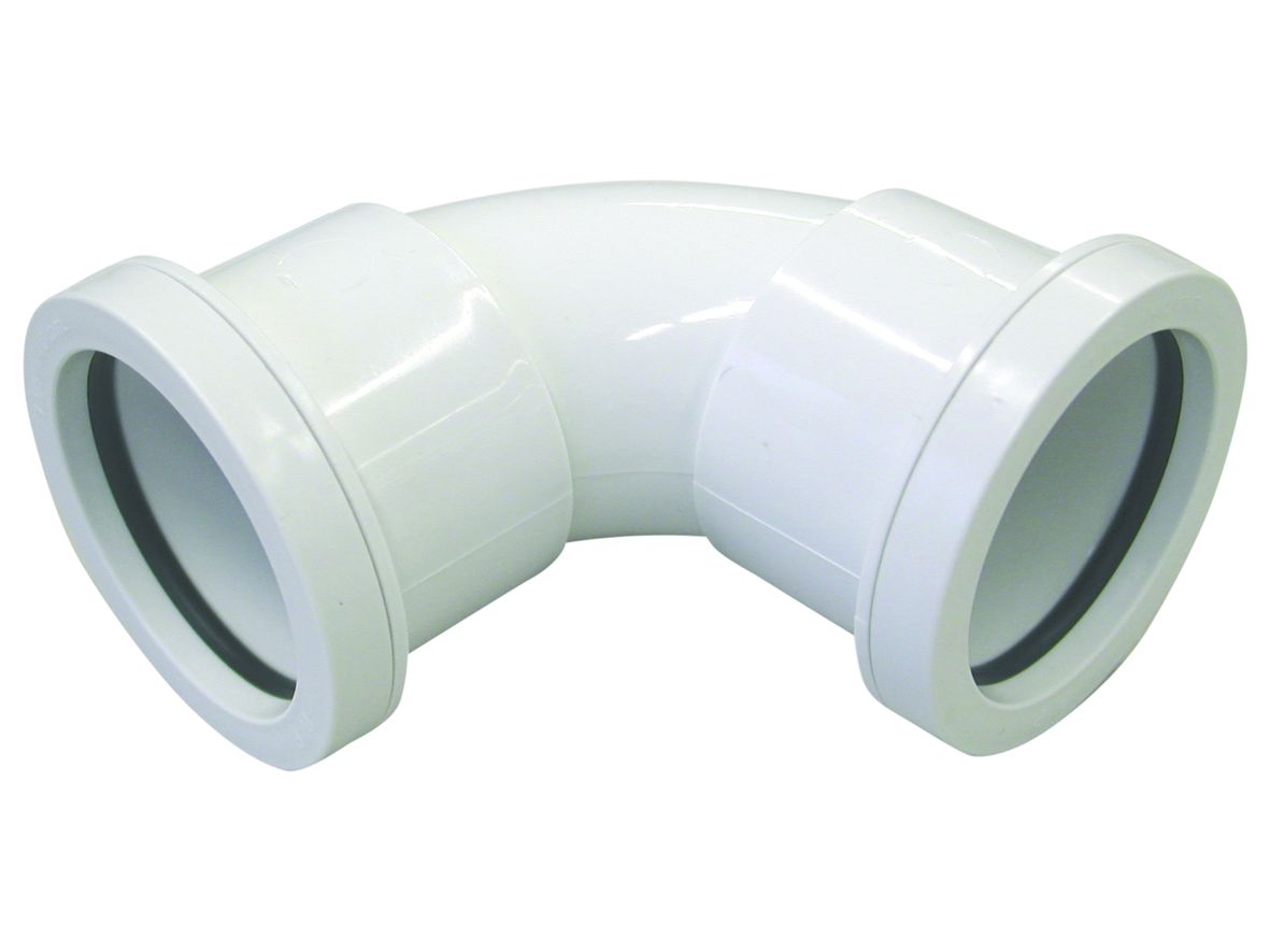 OSMAWELD 4W161 PP BEND 90deg 32mm 4W161W WHITE