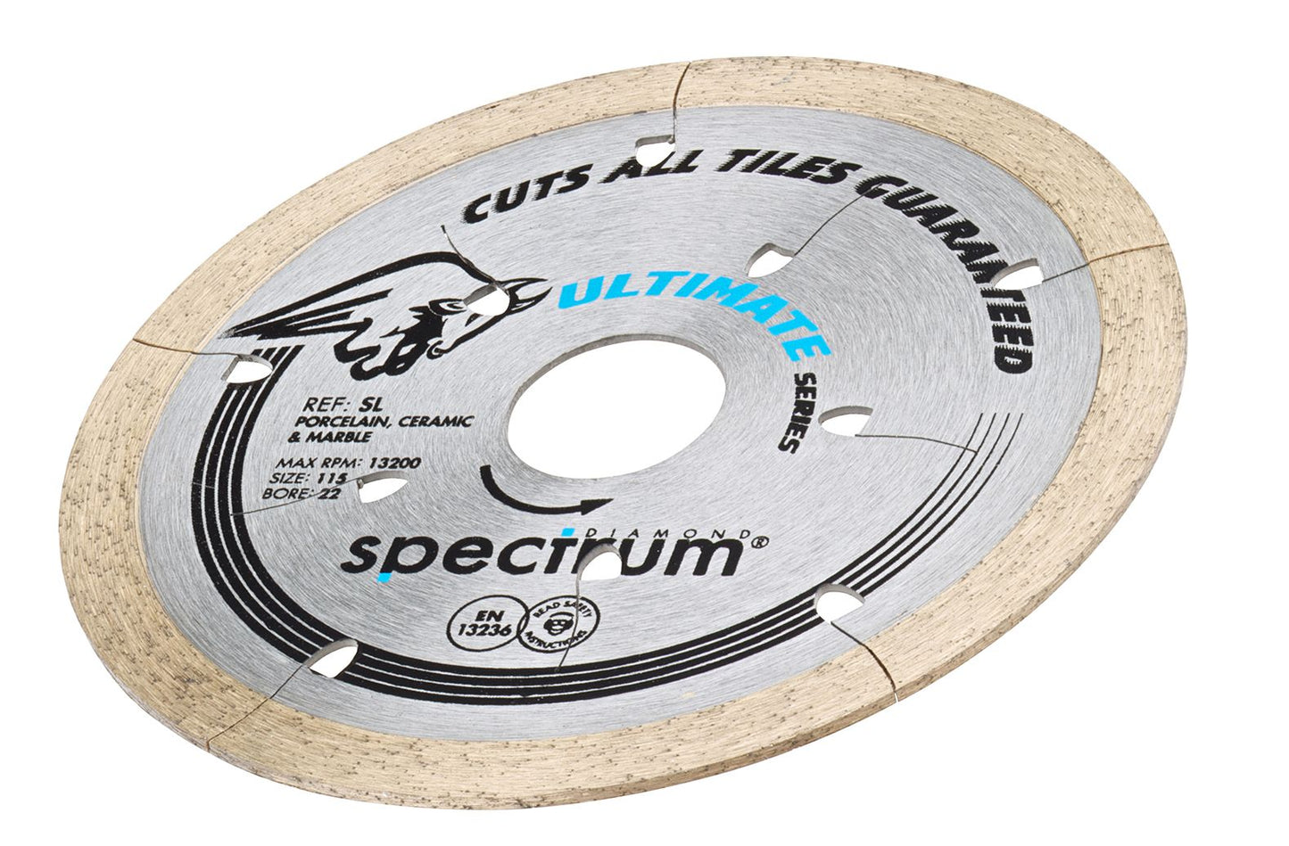 SPECTRUM SL115/22 SL-PRO ULTIMATE CERAMIC DIAMOND DISC 115MM