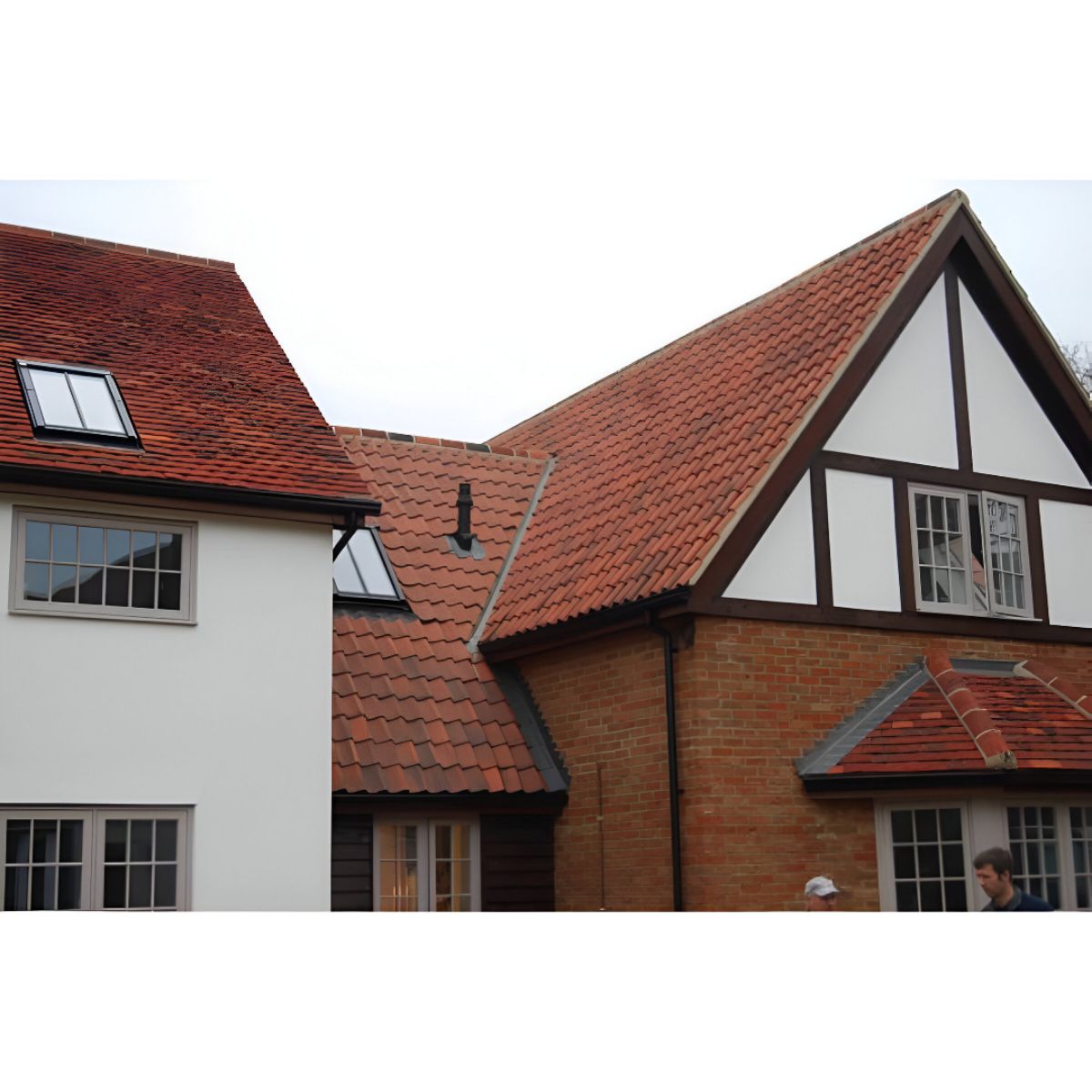 LIFESTILES ASHVALE CLAY HAND CRAFTED PANTILE RESTORATION 340 x 240mm