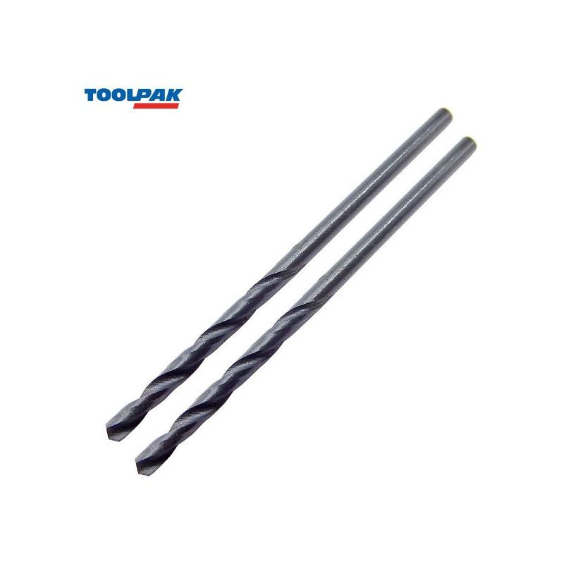 TOOLPAK RFJT025 HSS ROLL FORGED JOBBER DRILLS 2.5mm