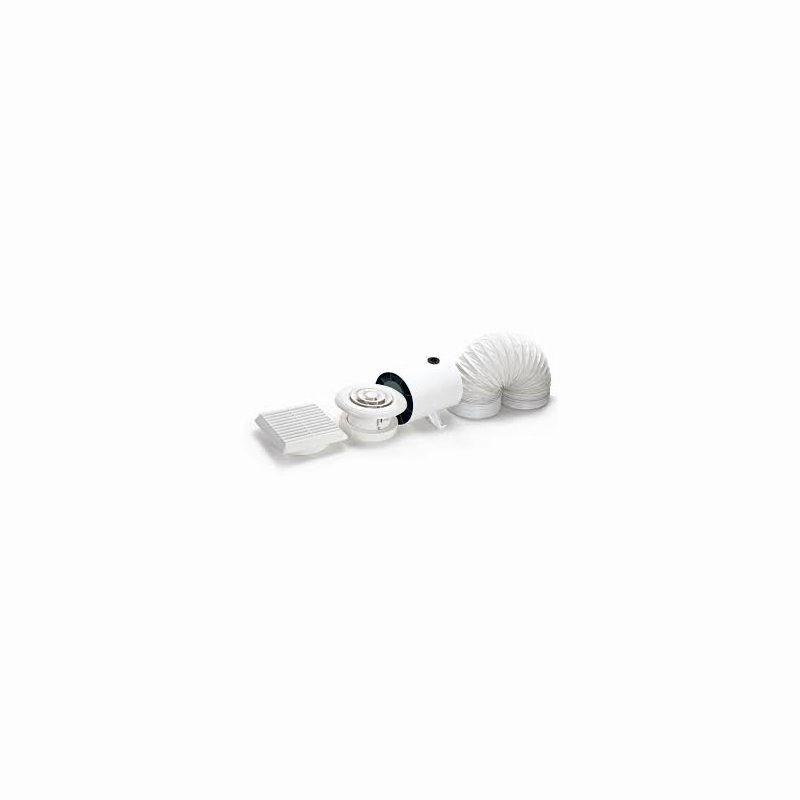 DOMUS AXIAL SHOWER FAN KIT WITH TIMER 100mm DVF802ET