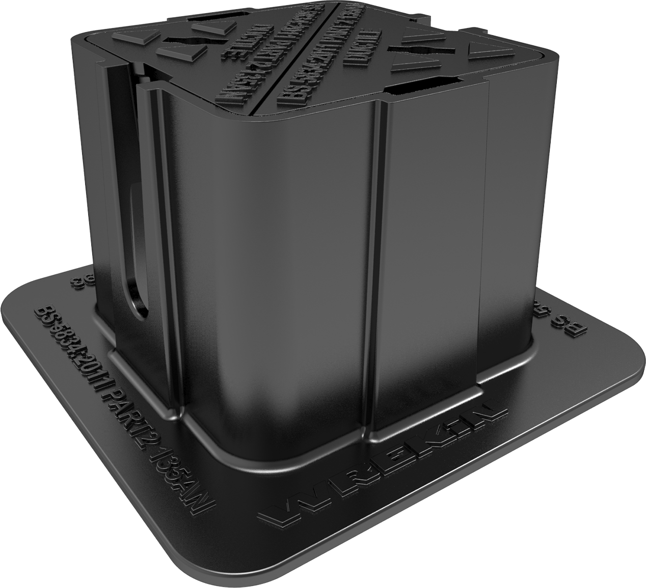 WREKIN (A188) 150 x 150 x 150mm GRADE A DI SURF/LOOP BOX DBT0A6/1515