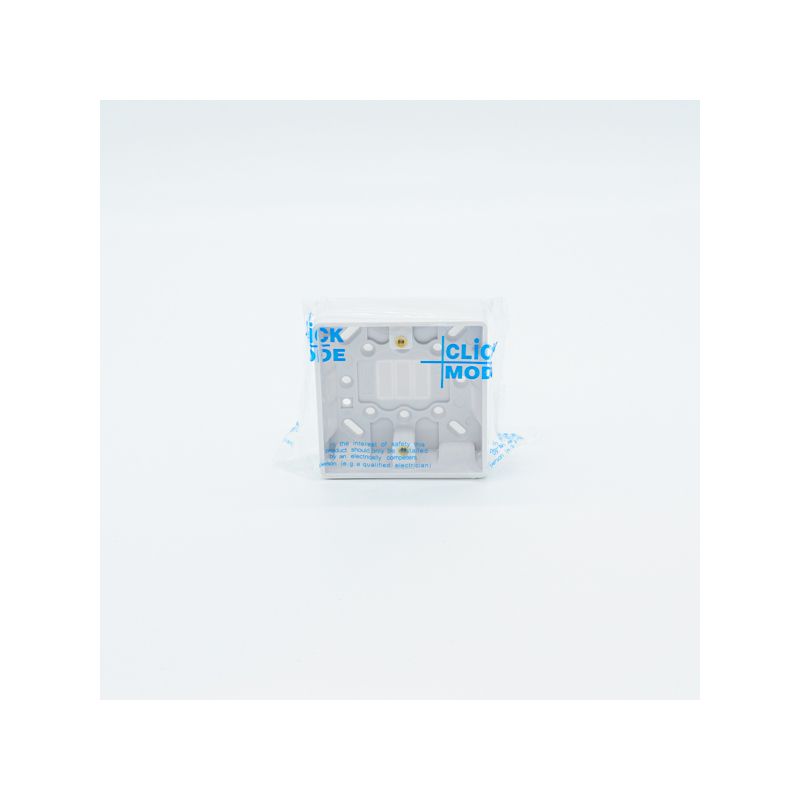 CLICK CMA081 1-GANG PATTRESS BOX 25mm