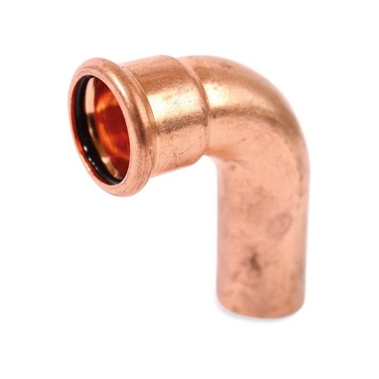 FLOWFLEX COPPER PRESS STREET ELBOW GAS 22mm 6092M.22GY