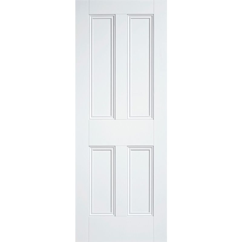LPD 4 PANEL BOLECTIONAL MOULDS INTERNAL DOOR 78 x 33" 1981 x 838 x 35mm WFNOS4P33
