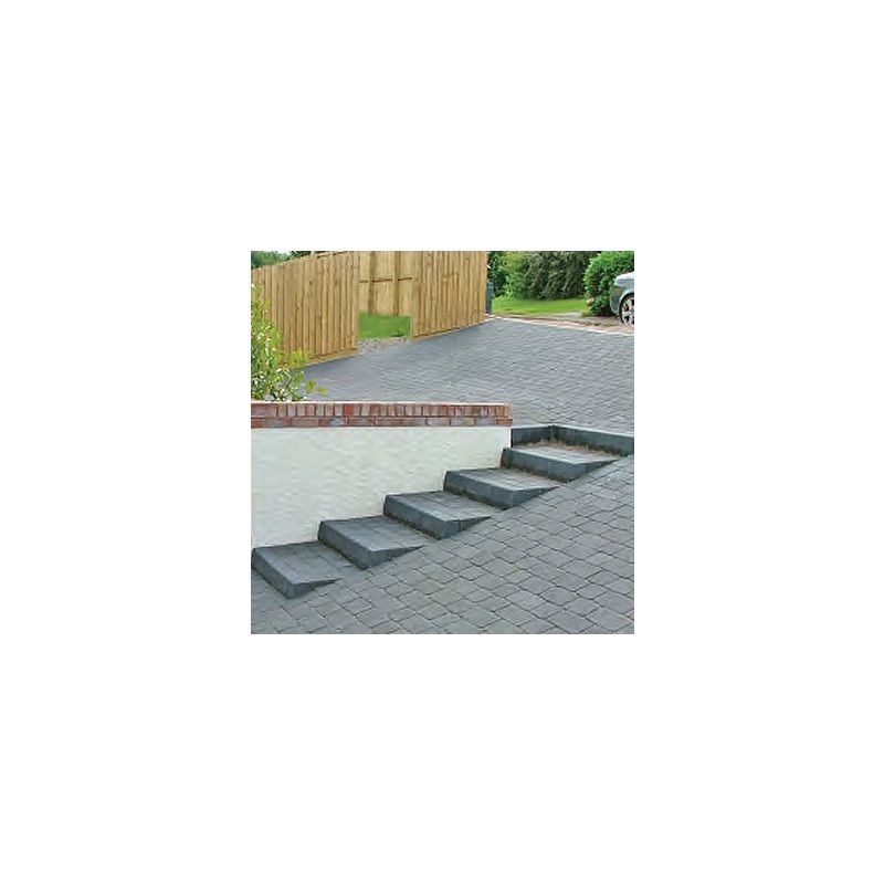 MONA CARREG MON 50mm PAVIOUR PACK OF 4 MIXED SIZES (11.34m2) CHARCOAL CCP08