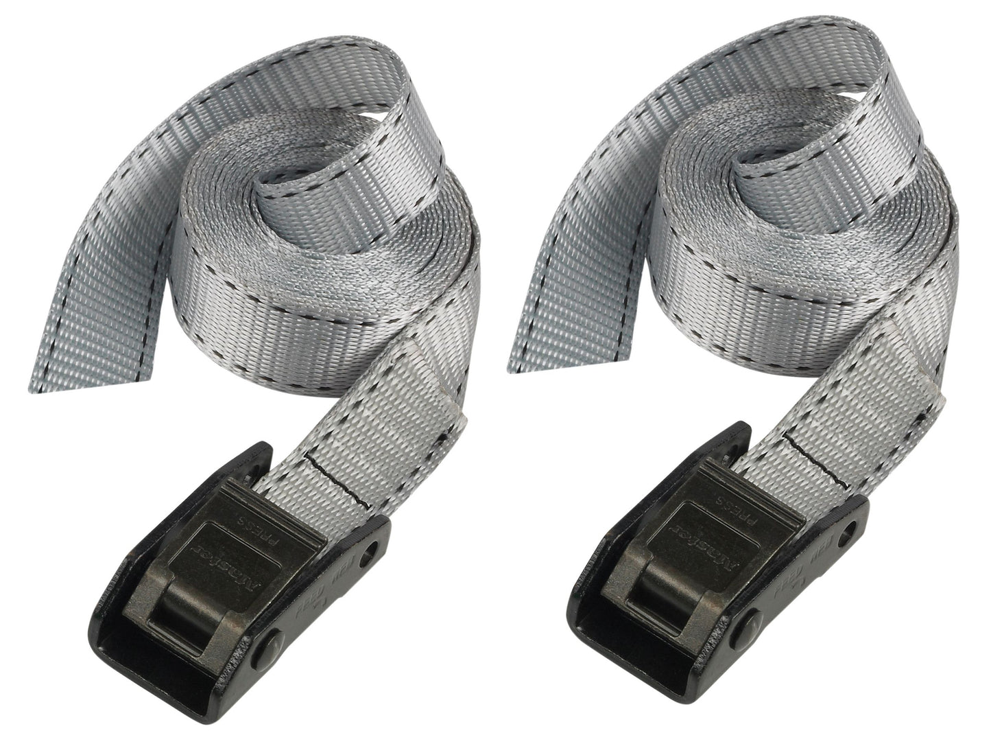MASTERLOCK MLK3110E LASHING STRAPS 25mm x 2.5m (PACK 2)