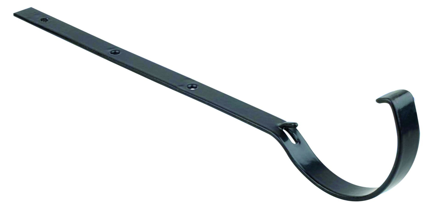 OSMA 0T745 ROUND STEEL TOP RAFT BRACKET 112mm 0T745B BLACK