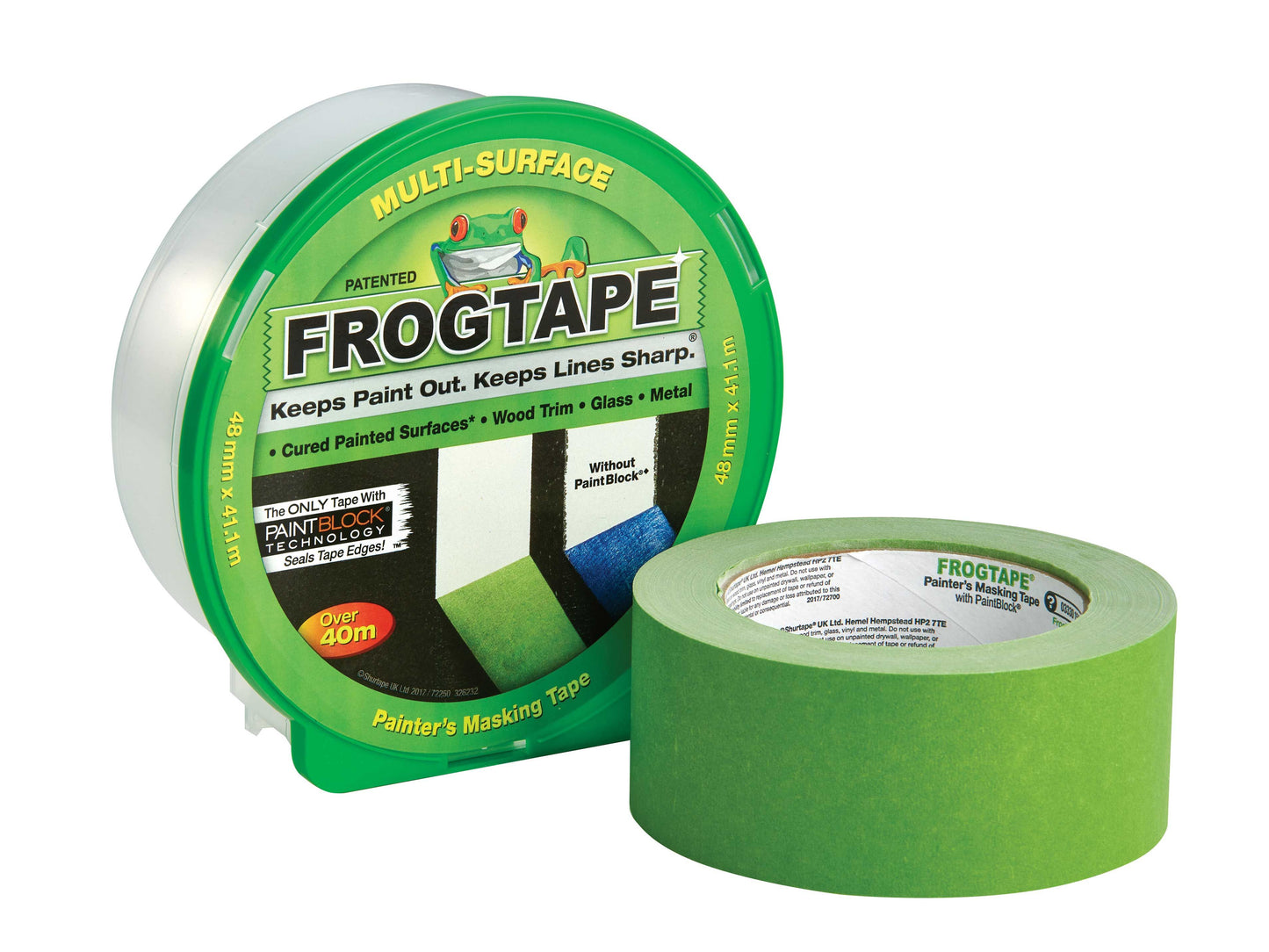 SHURTAPE SHU142476 MULTI-SURFACE FROGTAPE 48mm x 41.m