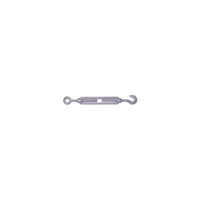 8mm No 421 PACK OF 2 110mm FORGED STRAINING SCREWS HOOK TO EYE PREPACKED 421XPP0008ZP