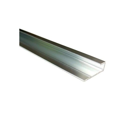 WETWALL ALLOY END CAP 2440mm POLISHED SILVER SWA-ECP-PS-2440