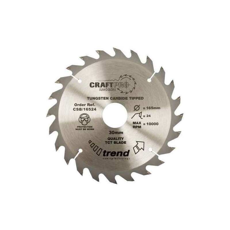 TREND CSB/21524 CRAFT SAW BLADE 215MM X 24T X 30MM