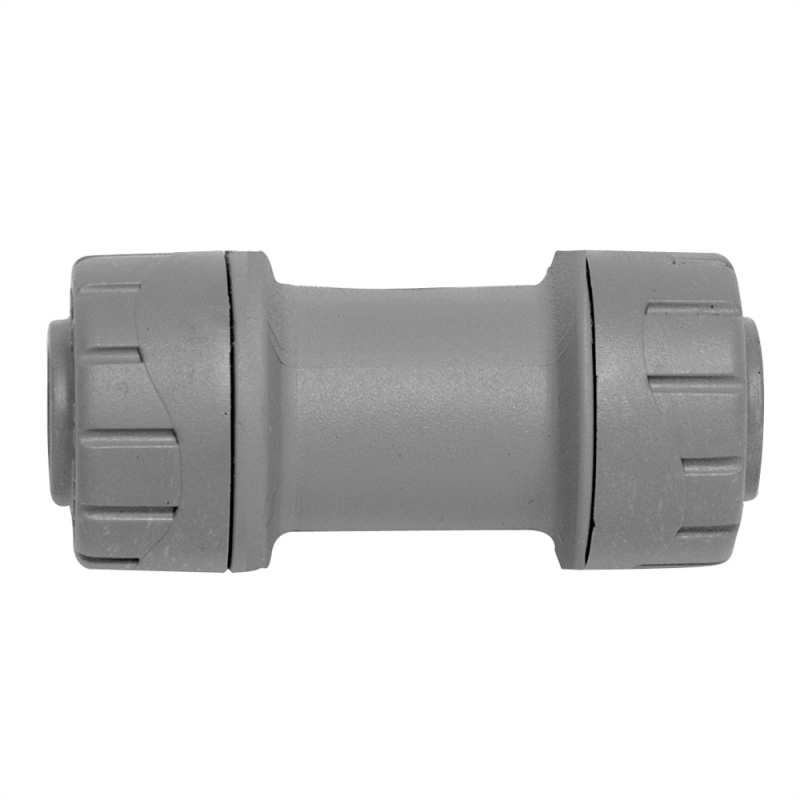 POLYPIPE POLYPLUMB STRAIGHT COUPLER 15mm PB015