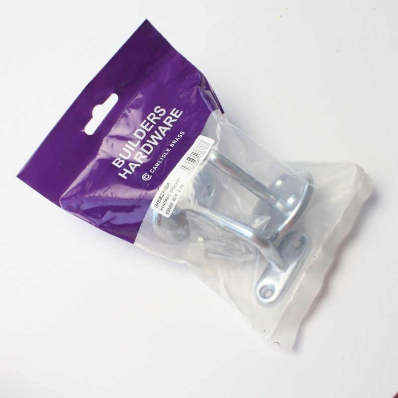 CARLISLE BRASS IHBBZP/RPHANDRAIL BRACKET (PACK 2) - 63mm IHBBZP/RP