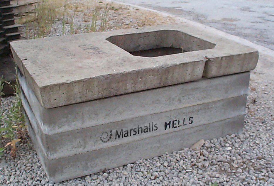 CPM CONCRETE LD COVER SLAB 1200 x 750mm ACCESS 600 x 600mm H1275LD6060