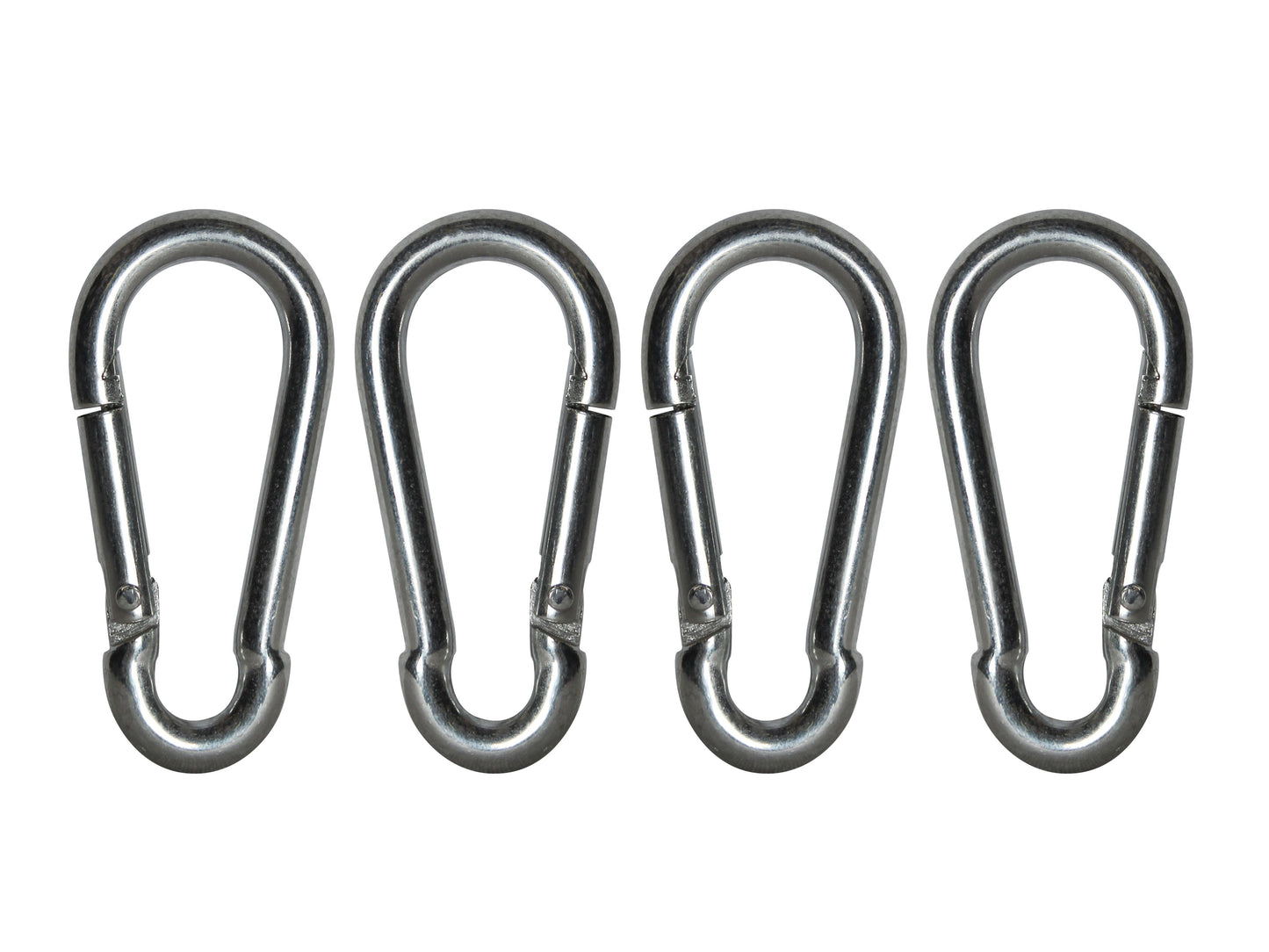 FAITHFULL FAICHFBS60 FIRE BRIGADE SNAP HOOKS 6mm (PACK 4)