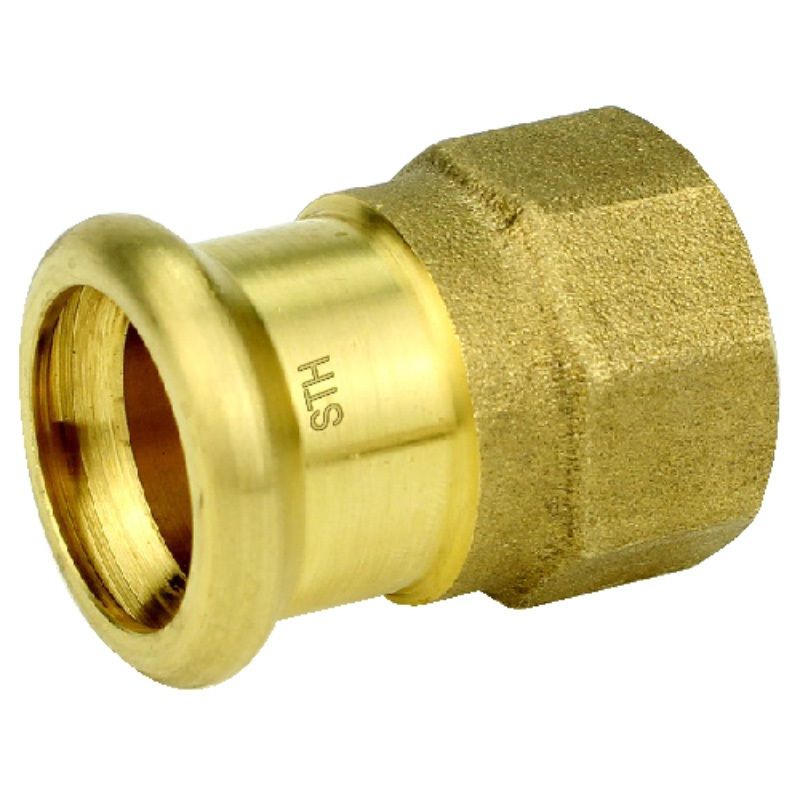 FLOWFLEX COPPER PRESS FI COUPLING 22mm x 1" 6270GM.22X1B