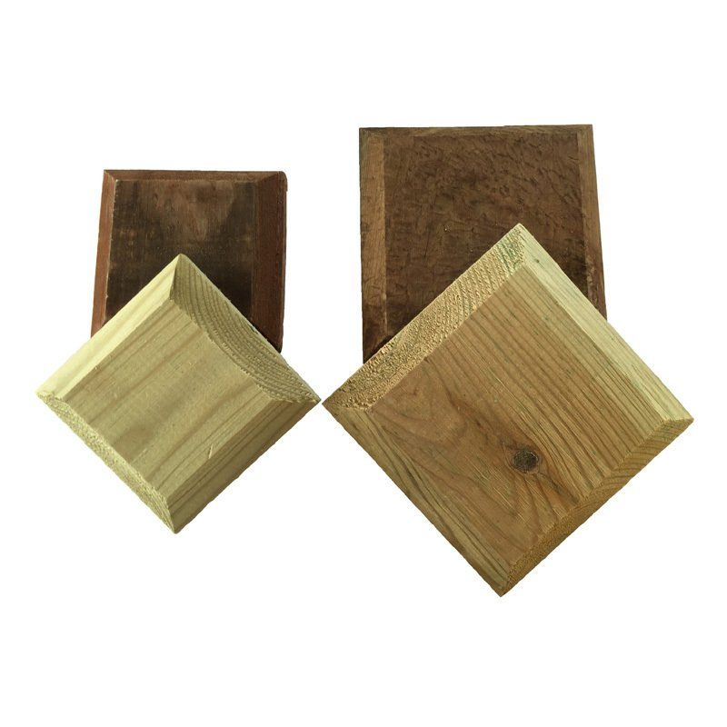 TAFS SALOP POST CAP 100 x 100mm PT BROWN PPC
