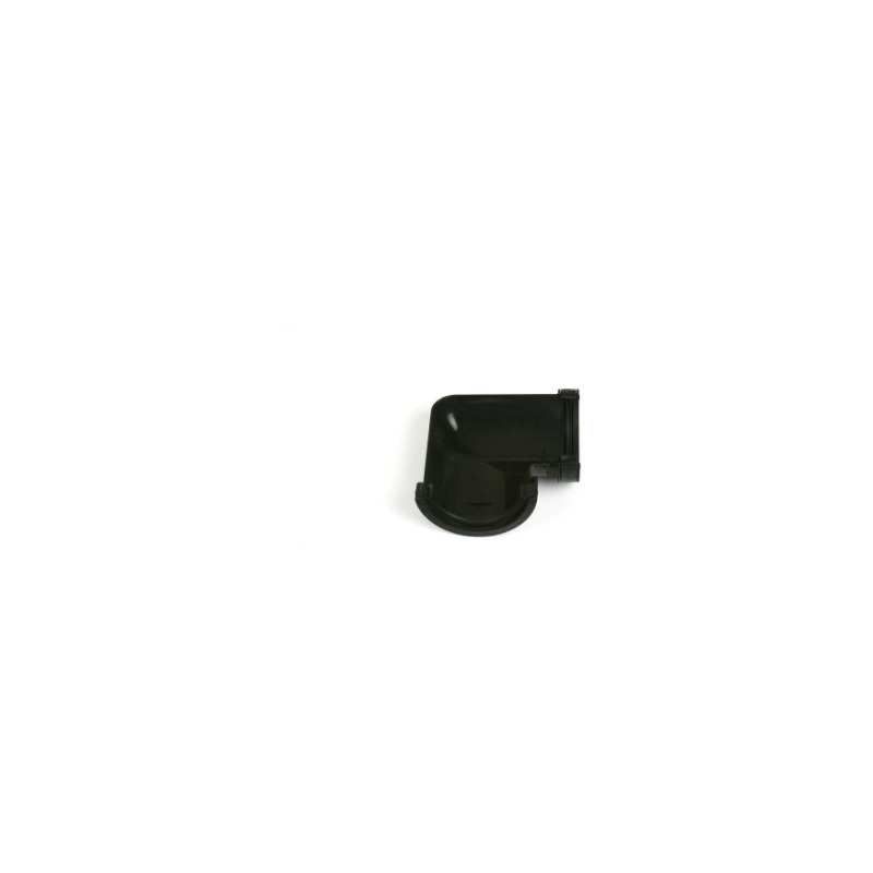 BRETT CAST IRON STYLE ROUNDSTYLE ANGLE 90deg x 112mm BLACK BR048CI