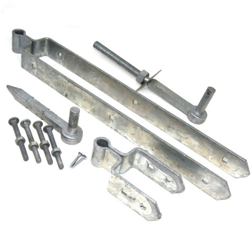 600mm 24" No 131H GALV FIELDGATE HINGE SET PREPACKED 131HPPSET3GV