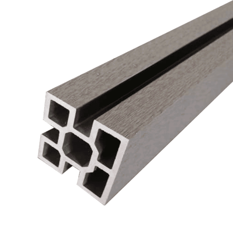 COMPLETE COMPOSITE FENCING VERSAFENCE COMPOSITE FENCE POST 2400mm SILVER / SLATE CCVFCPS