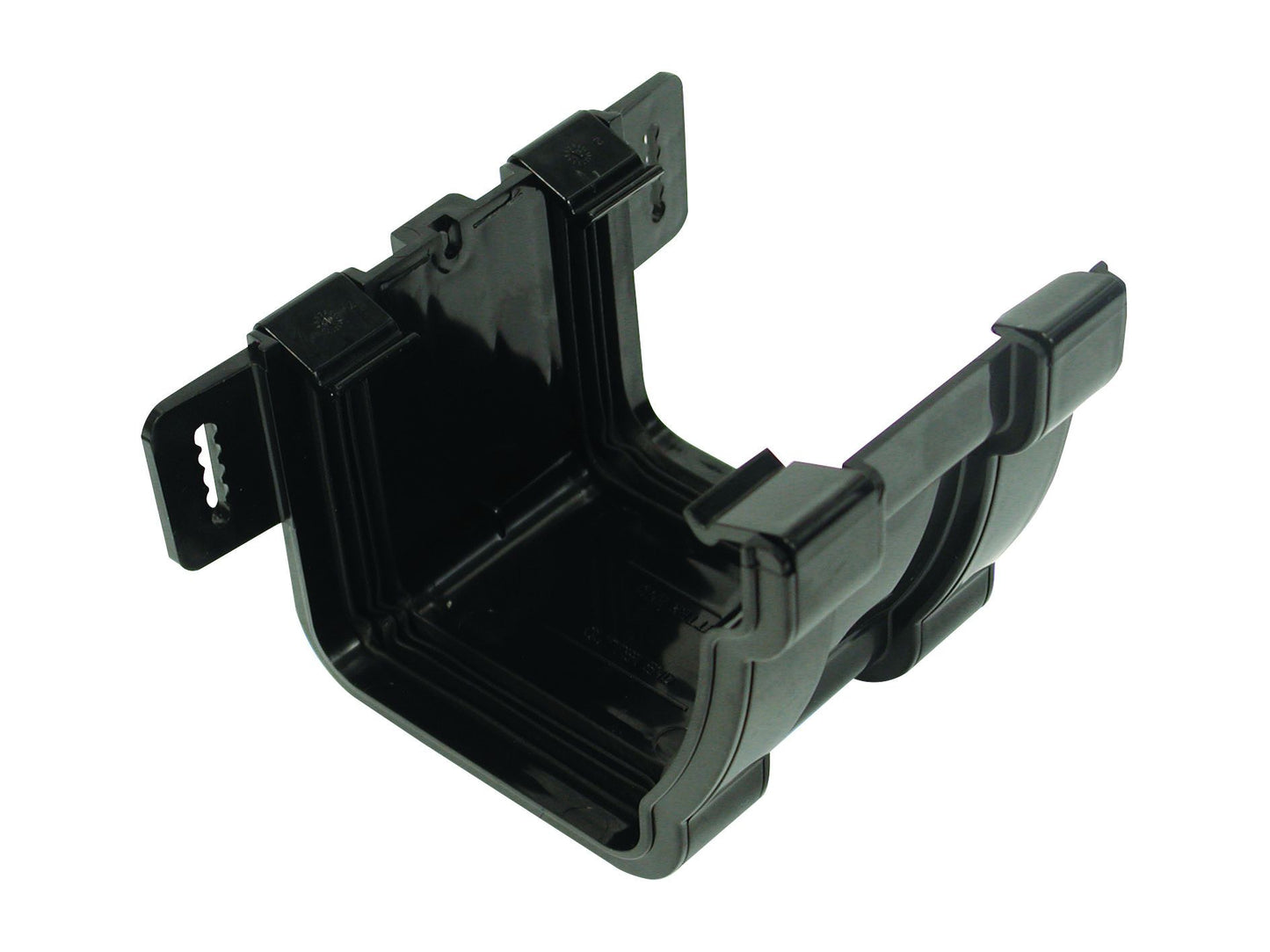 OSMASTORM 8T809 PVCU GUTTER JOINTING BRACKET 111mm 8T809B BLACK