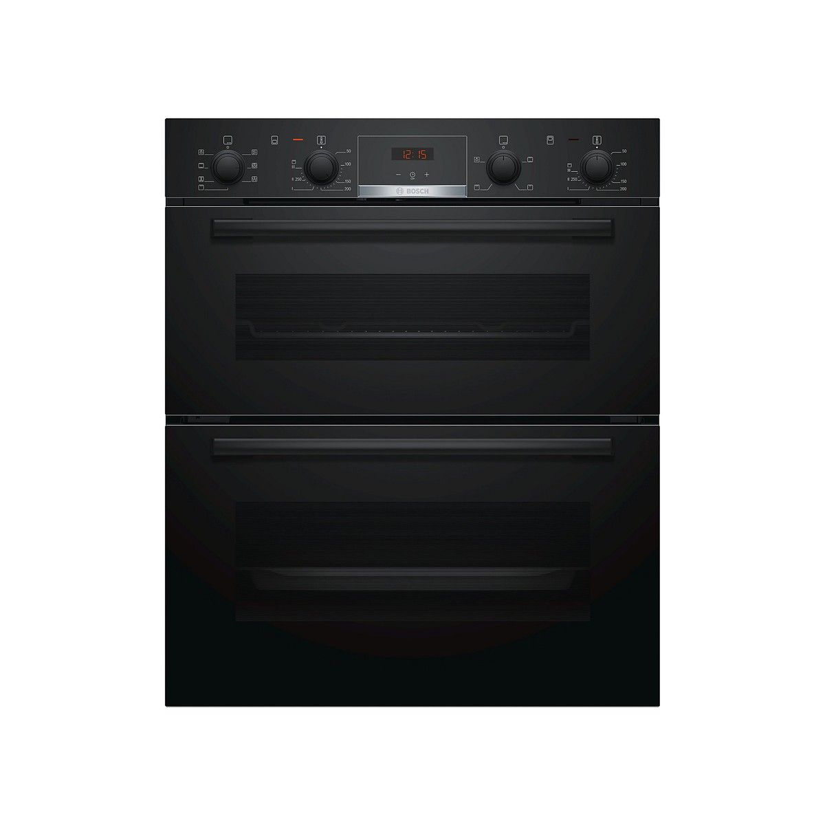 BOSCH NBS533BB0B SERIES 4 BUILT-UNDER DOUBLE OVEN BLACK