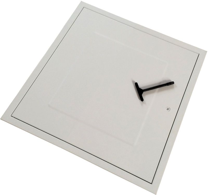 MANTHORPE SQUARE DROP DOWN 1 HOUR FIRE RATED LOFT DOOR 562 x 562mm GL270F