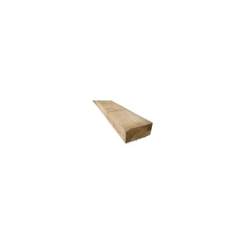 JJ 125 x 250mm x 2.4m INCISED SLEEPER UC4 TREATED GREEN FSC