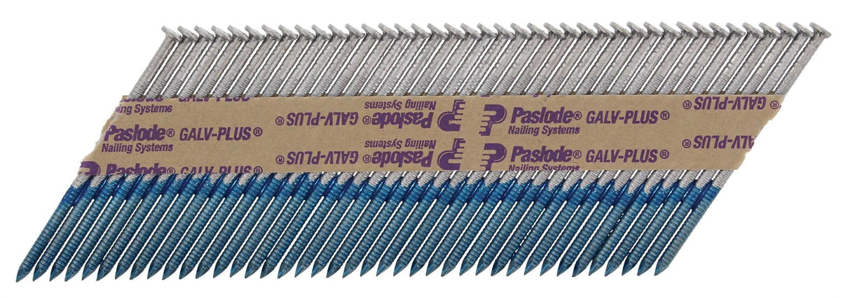 PASLODE GALV PLUS RING ROOF BATTEN NAIL & 1 FUEL CELL FOR IM360 63 x 3.1mm (BOX 1100) 141089