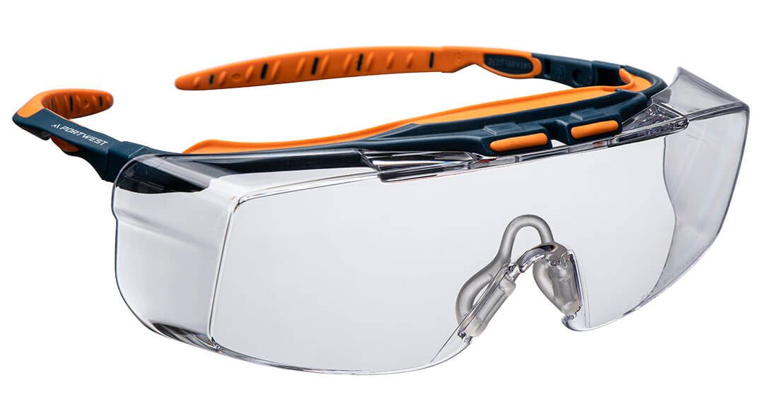 Peak OTG Safety Glasses, , R, Clear