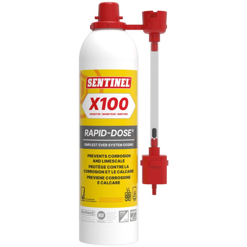 SENTINEL X100 RAPID DOSE INHIBITOR 300ml X100RD-12X300ML-EXP