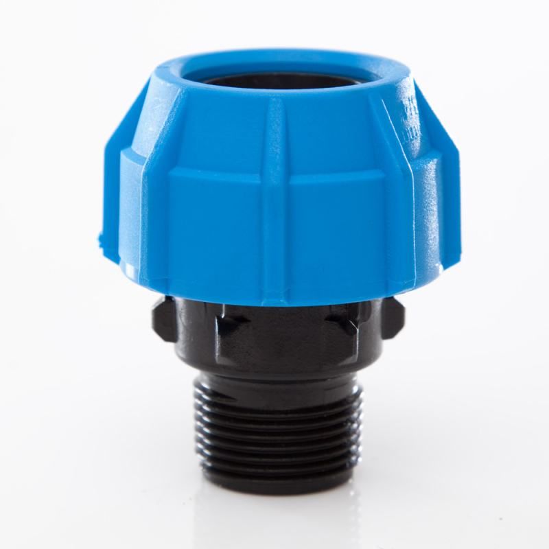 POLYPIPE POLYFAST BSP MALE ADAPTOR 10/100 25mm x 3/4" 40425