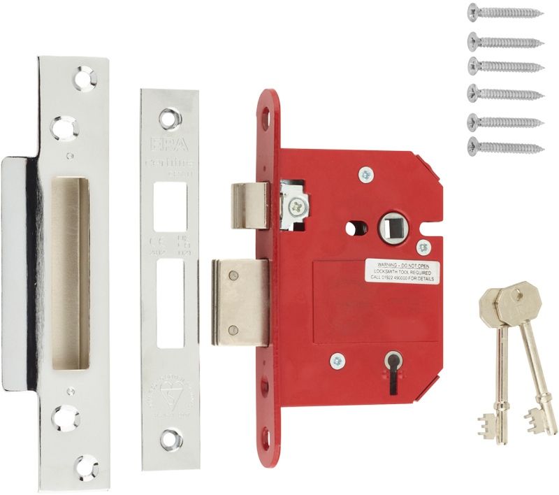 ERA FORTRESS BS 5l SASHLOCK 76mm PC BOX 362-61A